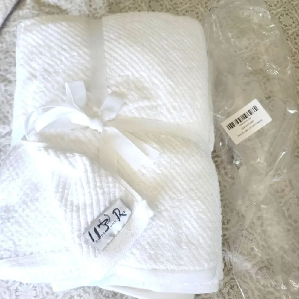 ALFRED SUNG towel 6 pieces set 2 bath 2 hand and 2 wash towels