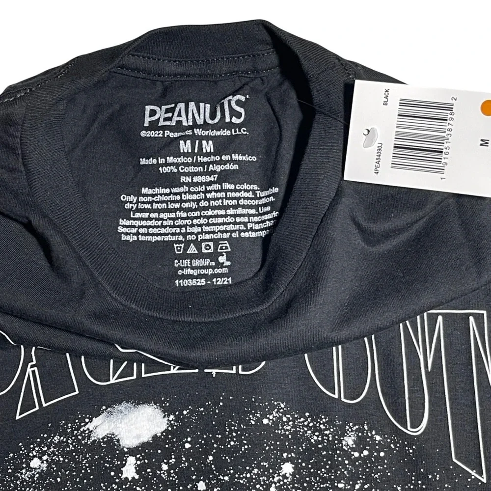 Peanuts striking black