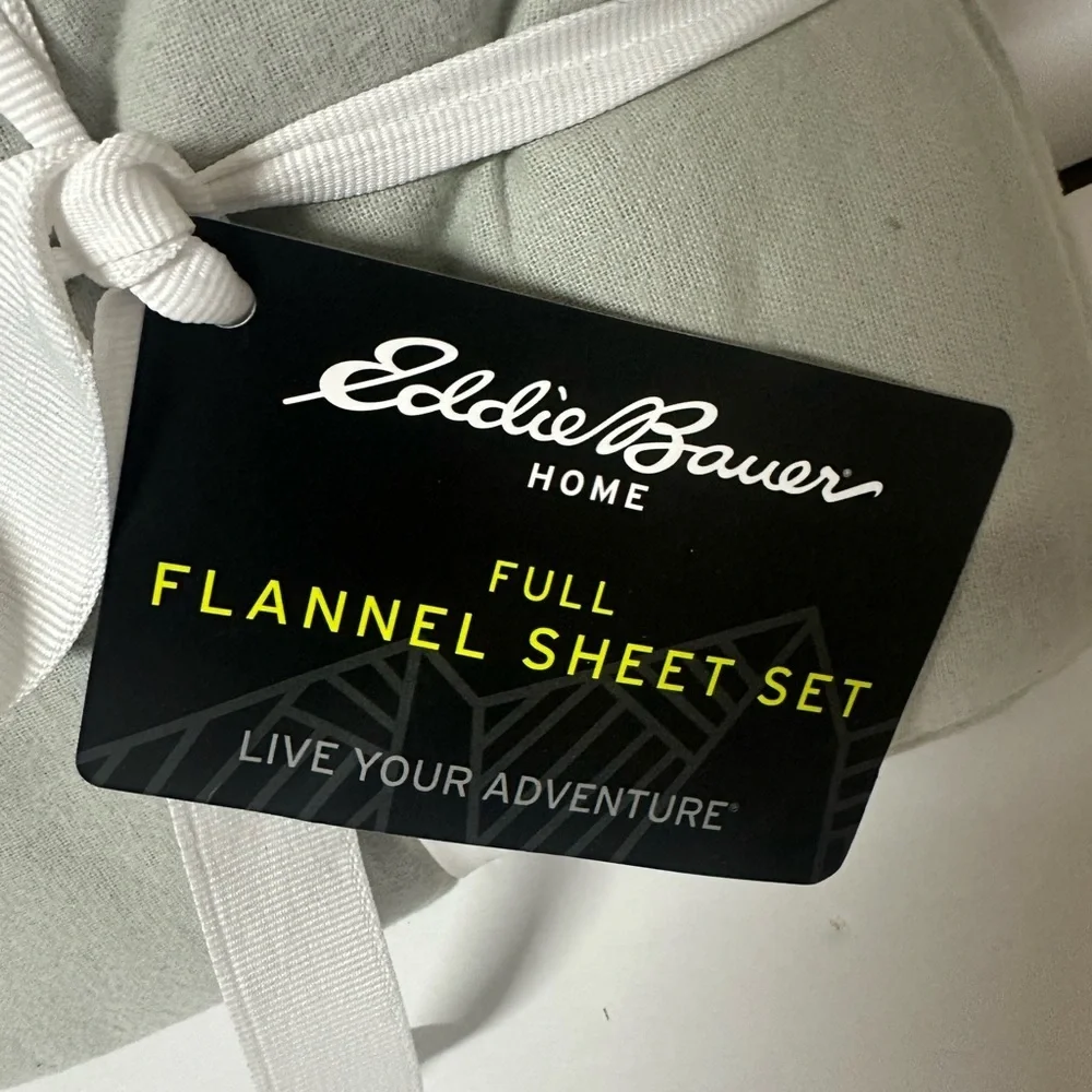 Eddie Bauer grey bedroom
