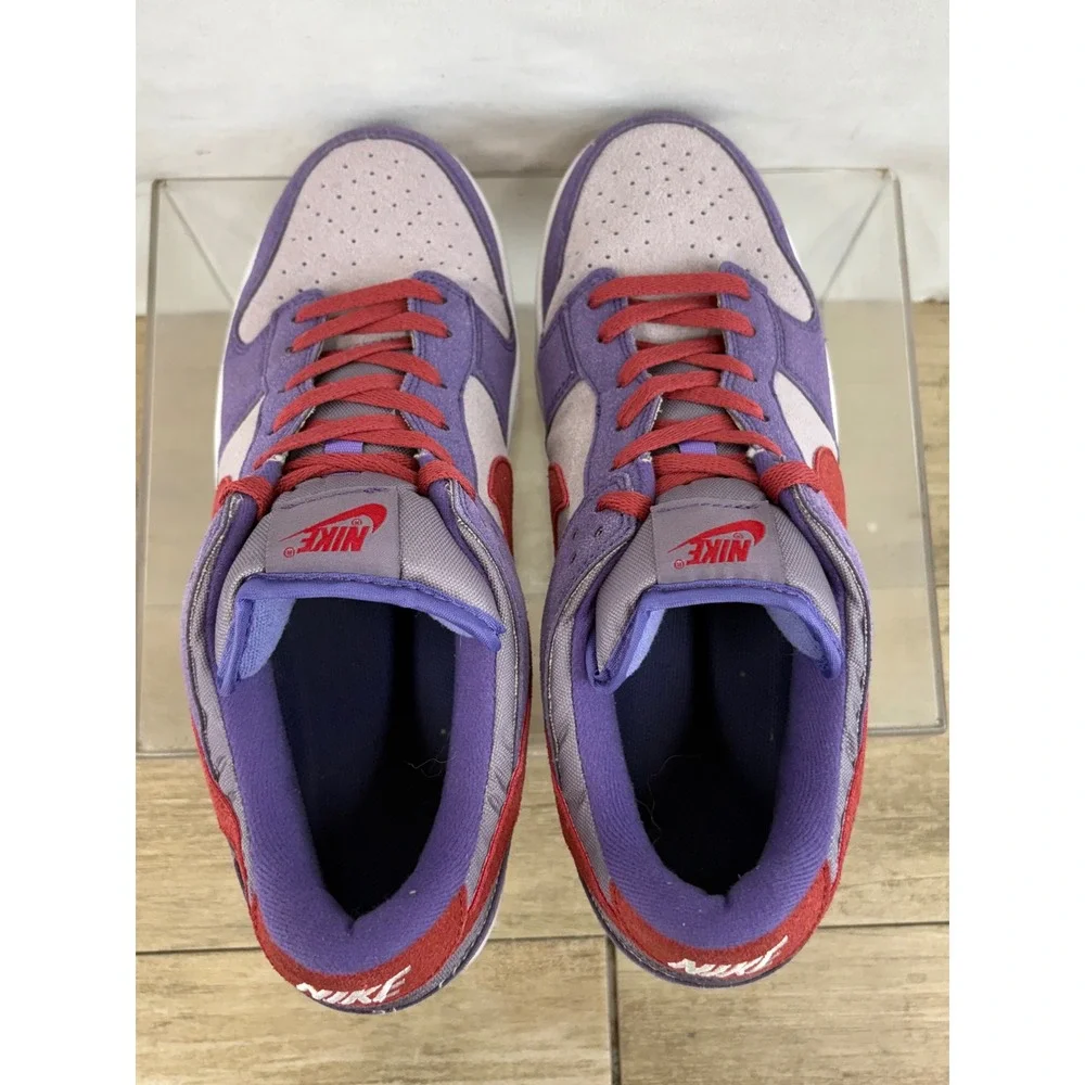 Nike Dunk Low Purple Red Grey Men's Shoes Size 11 CU‎ 1726 500