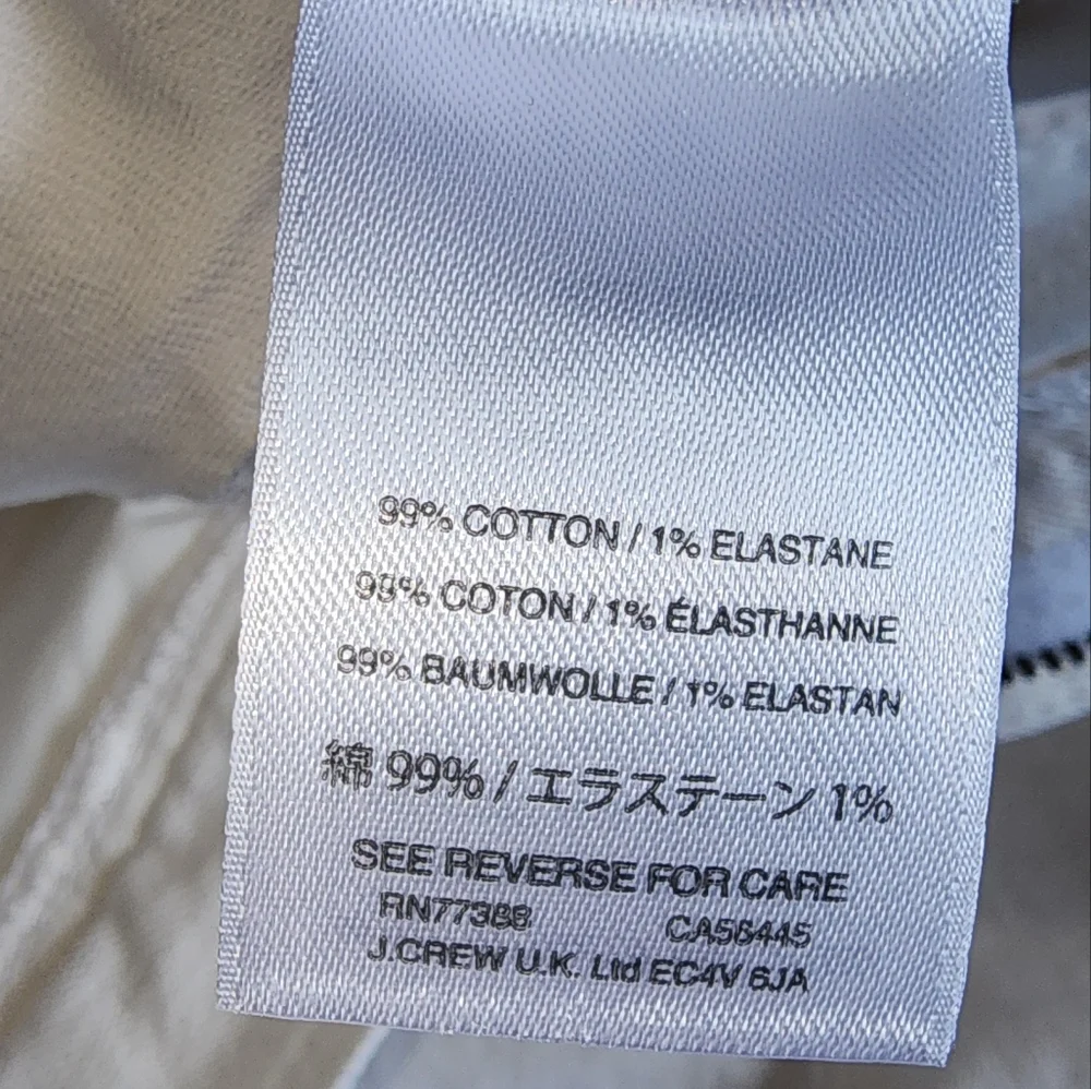 Madewell‎ denim women 32 cutoff white shorts
