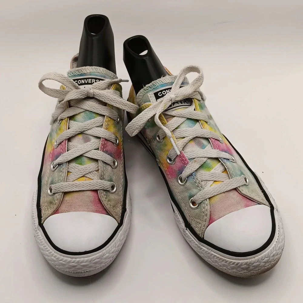 Converse Chuck Taylor Tie Dye‎ Low Top Sneakers Youth Kids US 2 Fun Colorful