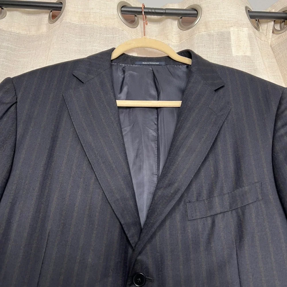Ermenegildo Zegna navy 26 lined