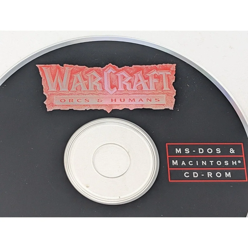 WarCraft Orcs &‎ Humans PC Computer Game 1994 DISC ONLY Tested Works