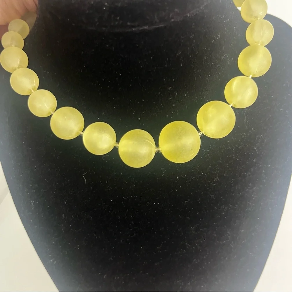 frosted yellow granulated beads‎ plastic mcm 24 inch dress up play pretend