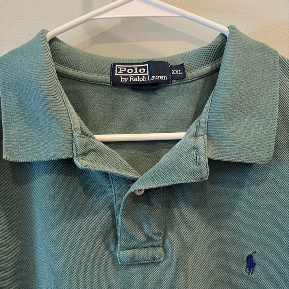 Polo Ralph Lauren - men’s green short sleeve Polo Shirt. Size XXL