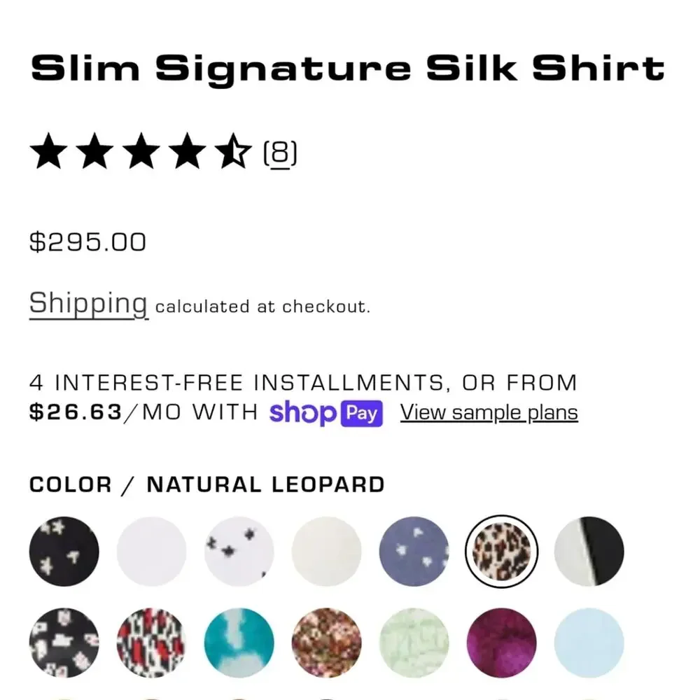Equipment nwt slim