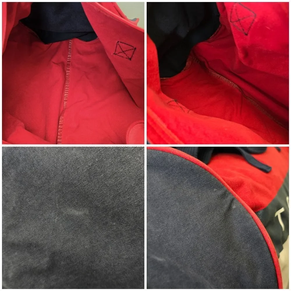 Vintage 90’s Tommy Hilfiger Big Flag Spell Out Duffel Bag Travel Gym
