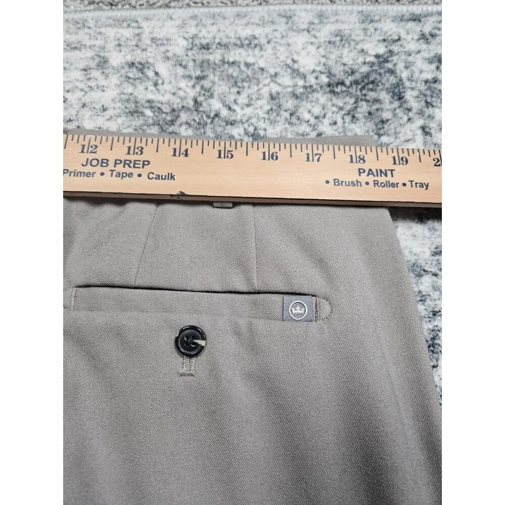 Peter Millar Pants Men's 38 X 34 Gray Crown Sport Performance Dress Pants