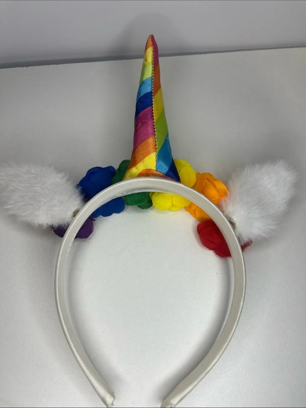 Unicorn Headband Set - Silver & Gold & Rainbow & Flowers - 2