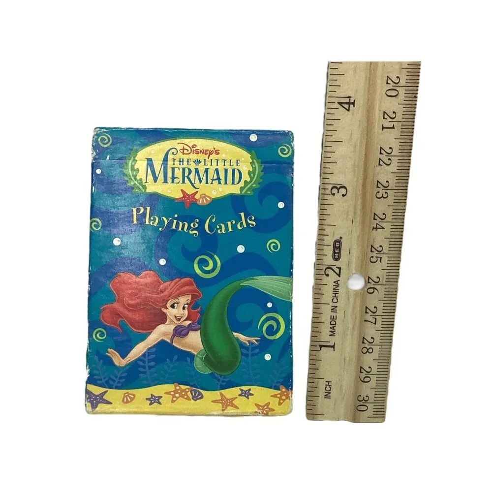 Disneys The Little‎ Mermaid Ariel Playing Cards By U.S. Playing Card Co. NOB