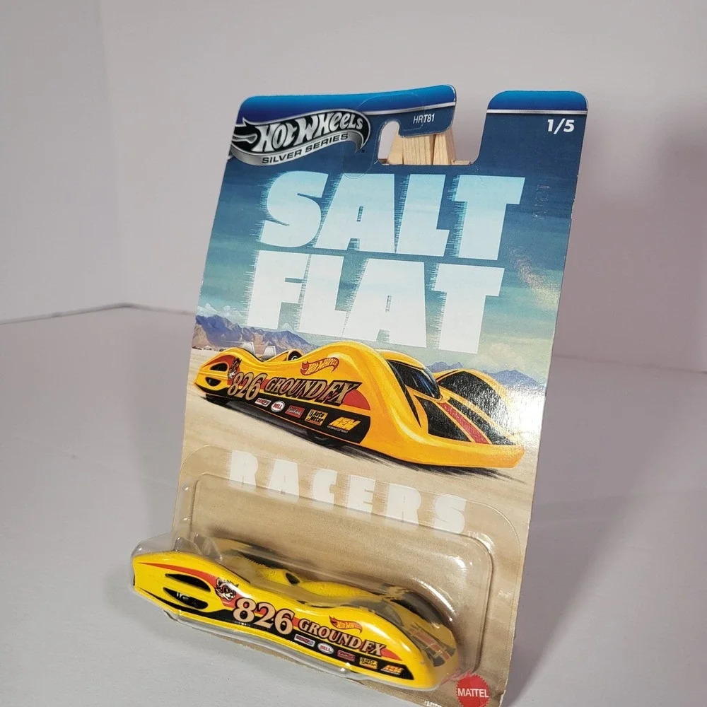 Hot Wheels Salt Flat 826 Ground FX 1/5 Yellow Diecast Car NIB