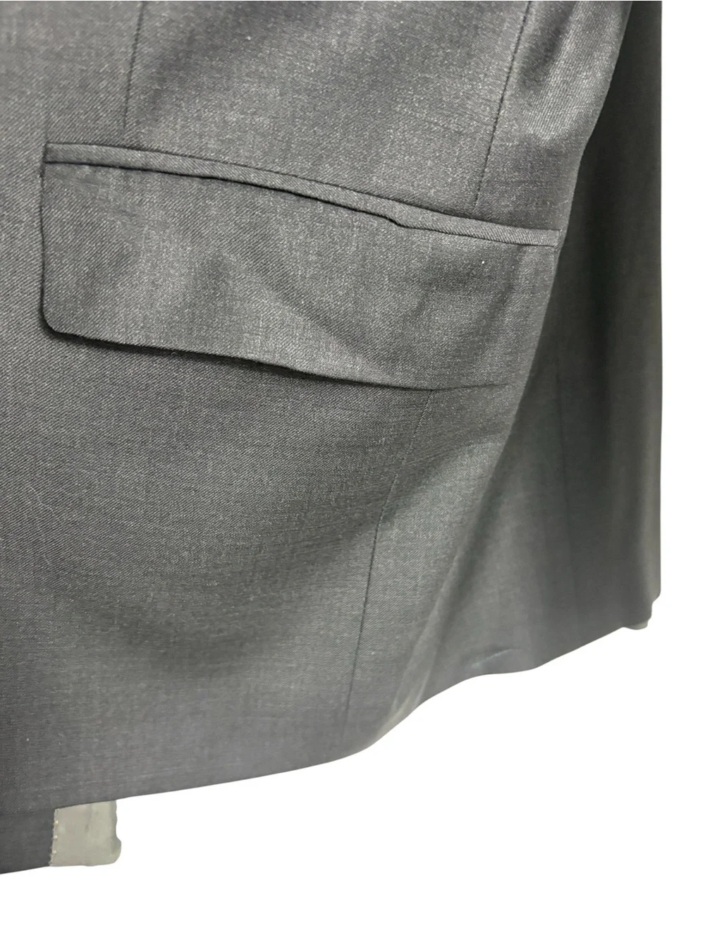 HART SCHAFFNER MARX Two-Button Blazer from Von Maur in Charcoal Size 44S
