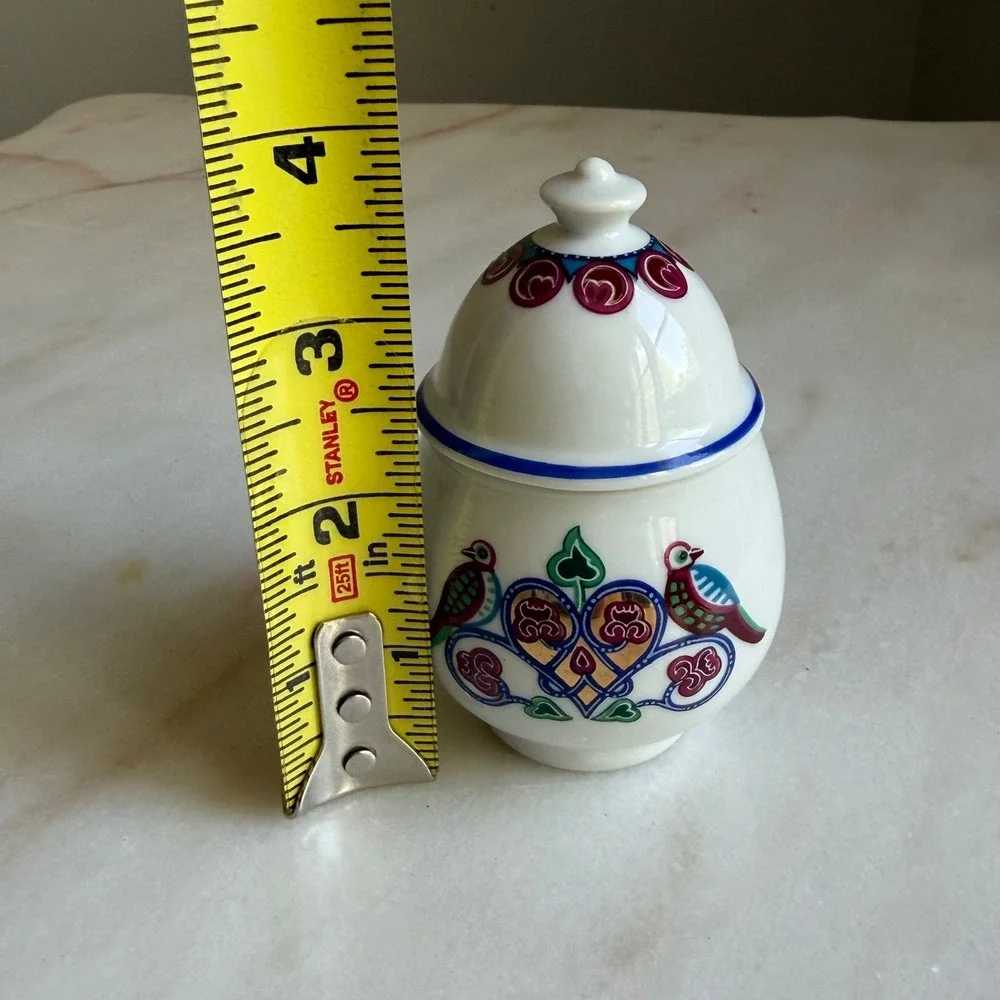 Elizabeth Arden atop solution porcelain