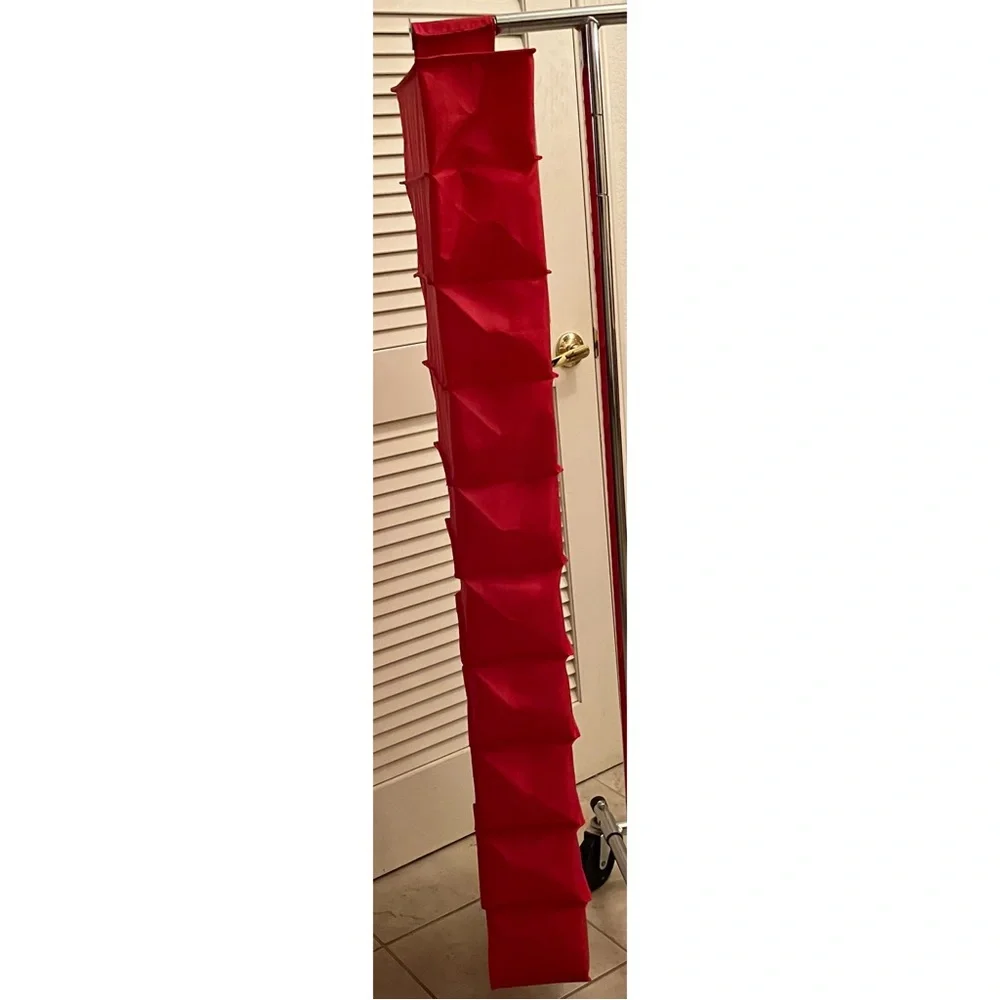 Vintage red collapsible