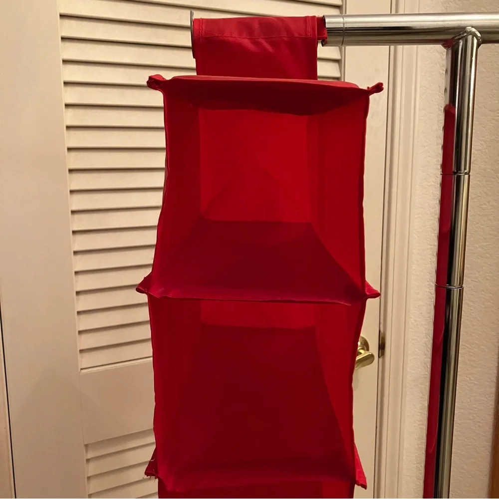 Vintage red collapsible