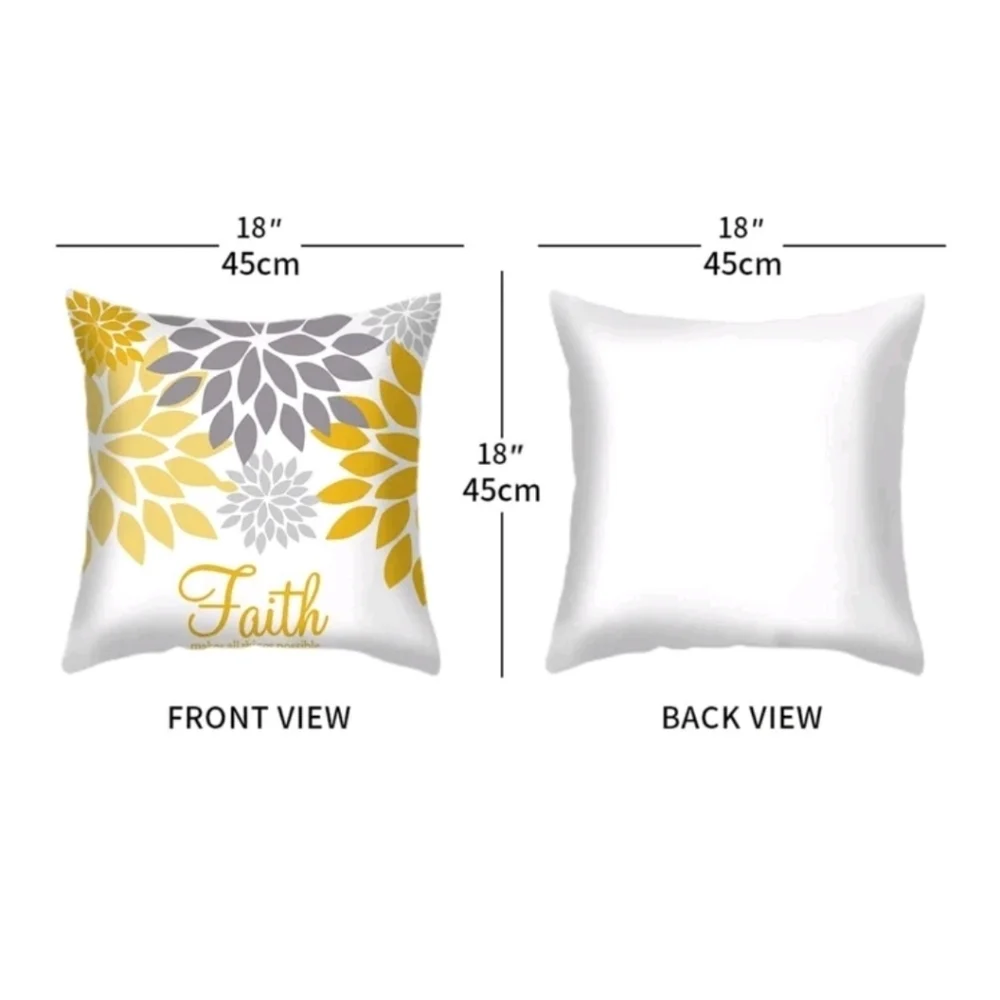 New! Print cushion Cover Btq