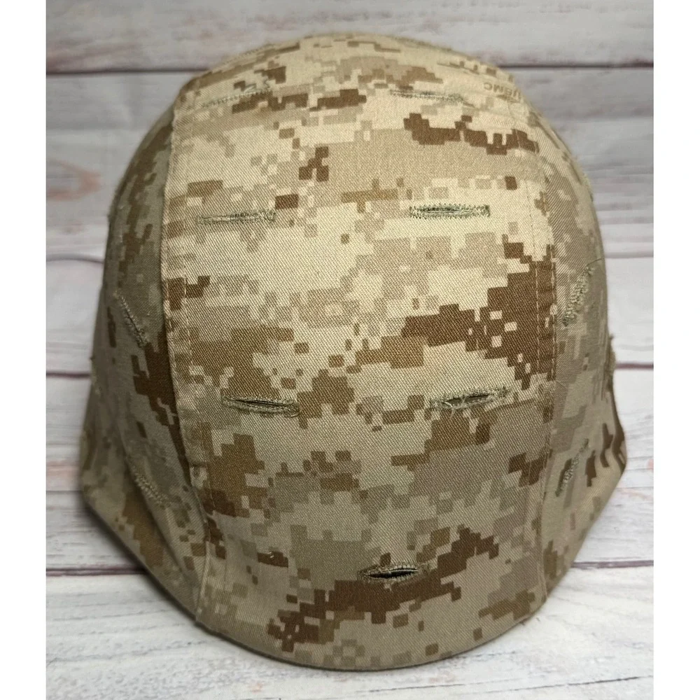USMC M-3 MARPAT Helmet W/ Cover Woodland Desert XS/S