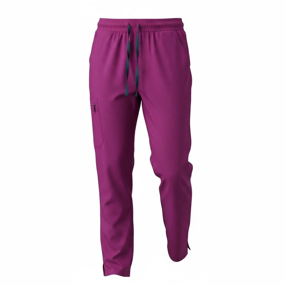 FIGS HW Yola Cargo Scrub Pants Women's Size XL Purple Uniform Medical Utility
