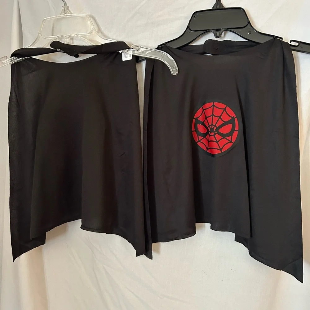 Black Cape‎ with Red Spider Emblem