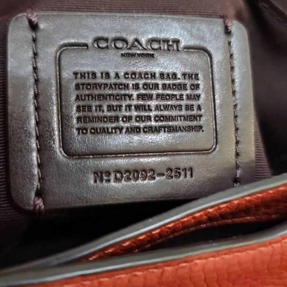 Coach Small Jes Messenger Bag with Varsity Stripe