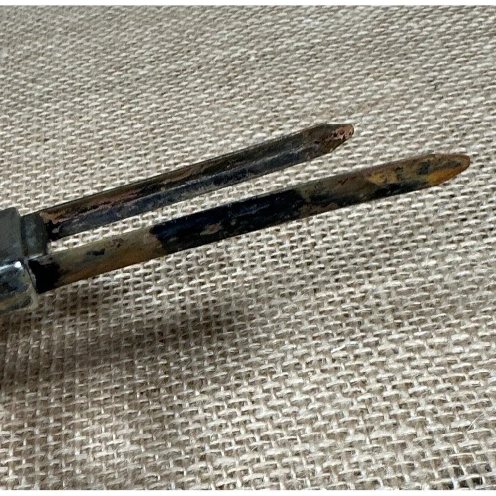 Inglenook Napa Valley CA Wine Opener 2 Prong Cork Puller‎ + Advertising Case