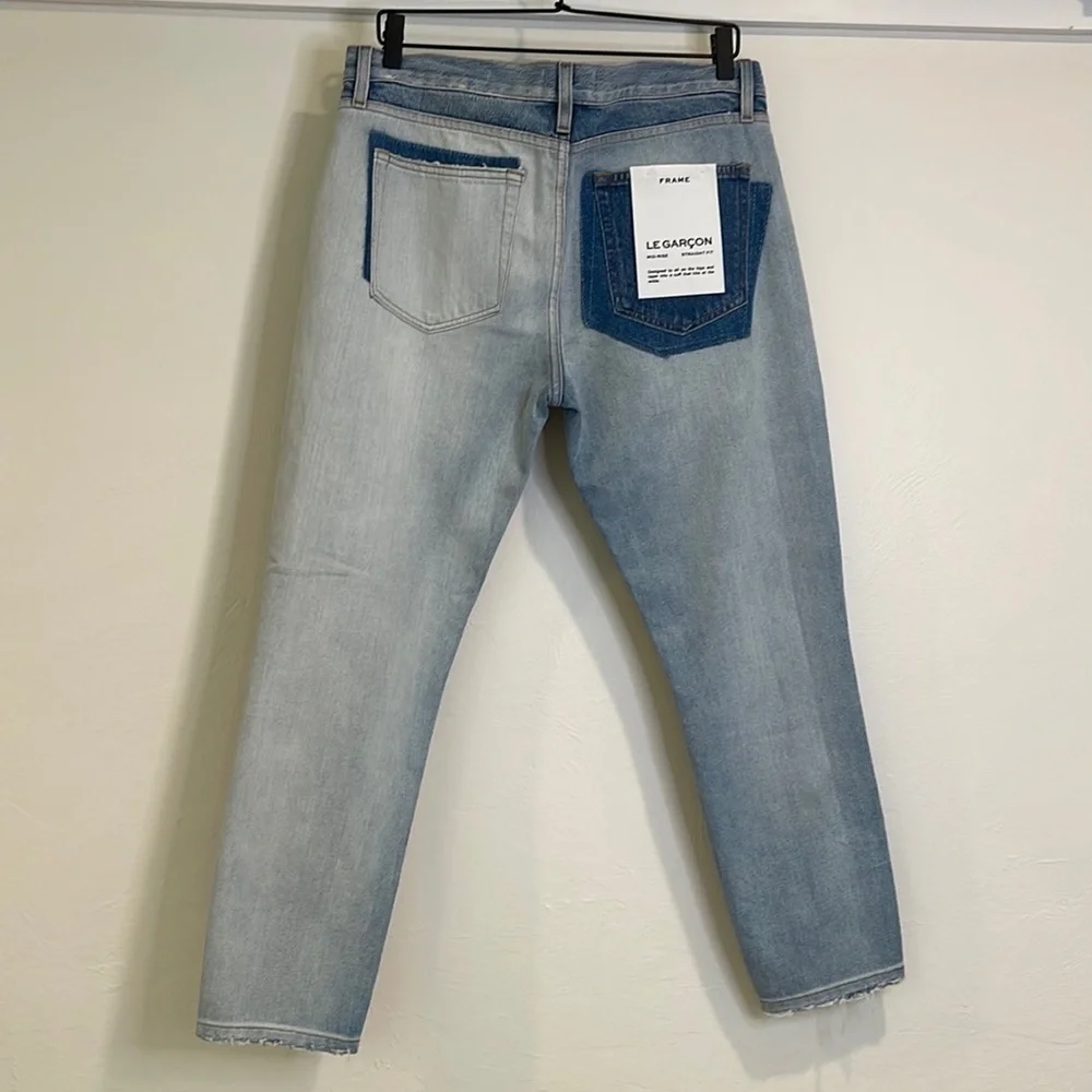 Frame Denim unrolled mix