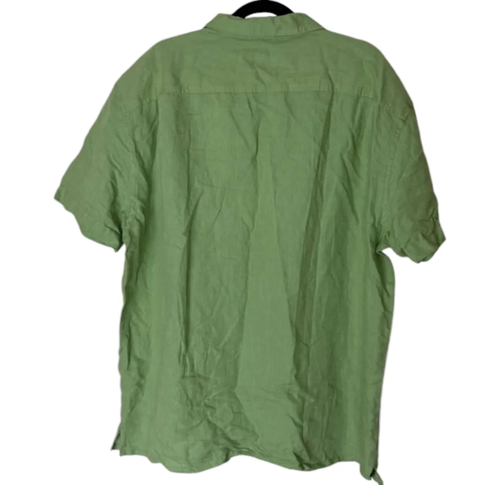 NWT Chubbies The Green Lagoon Linen Sunday Shirt Size M
