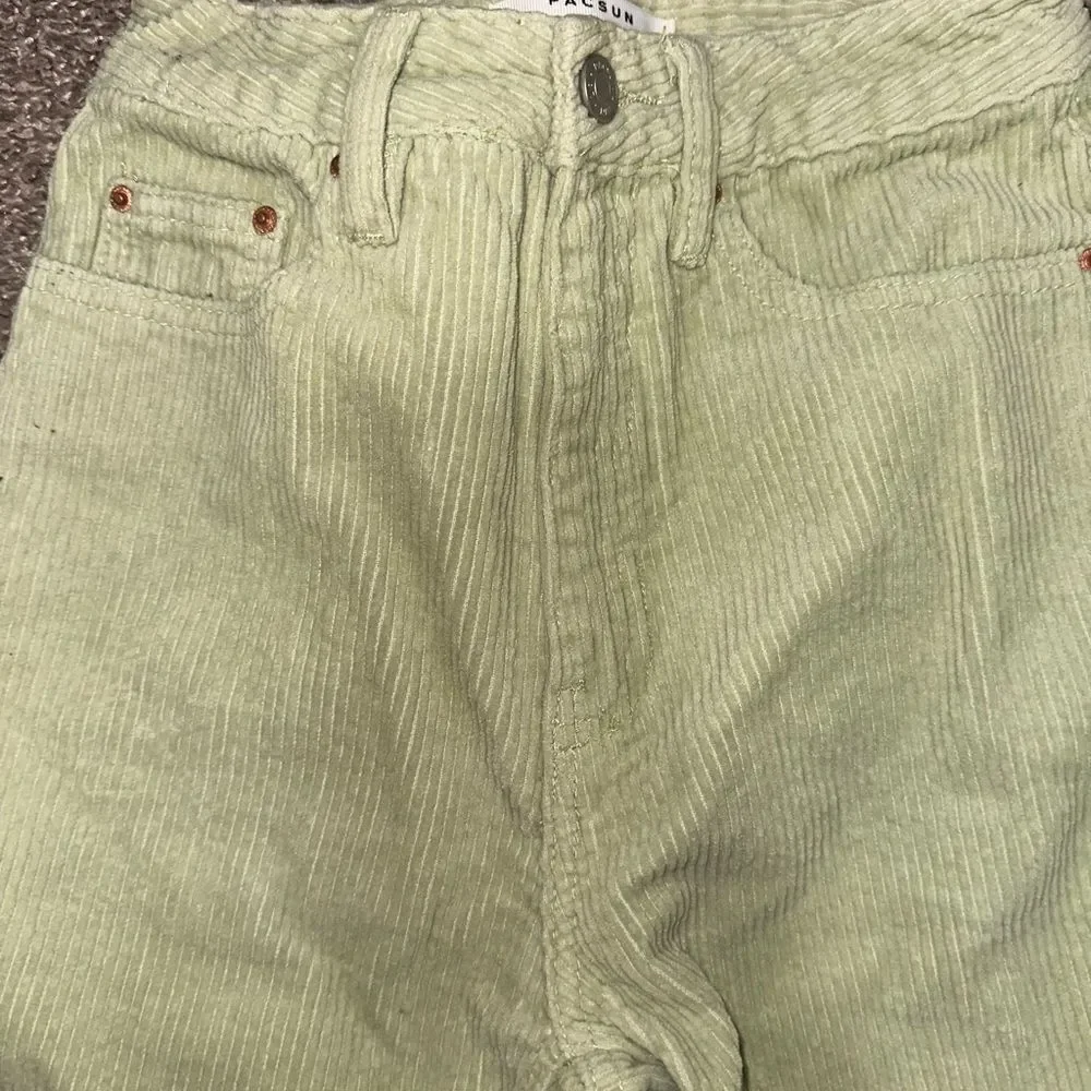 PacSun green corduroy