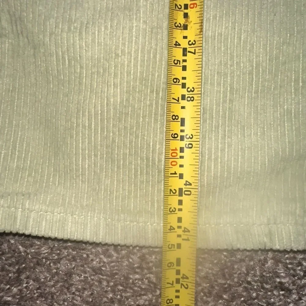 PacSun green corduroy