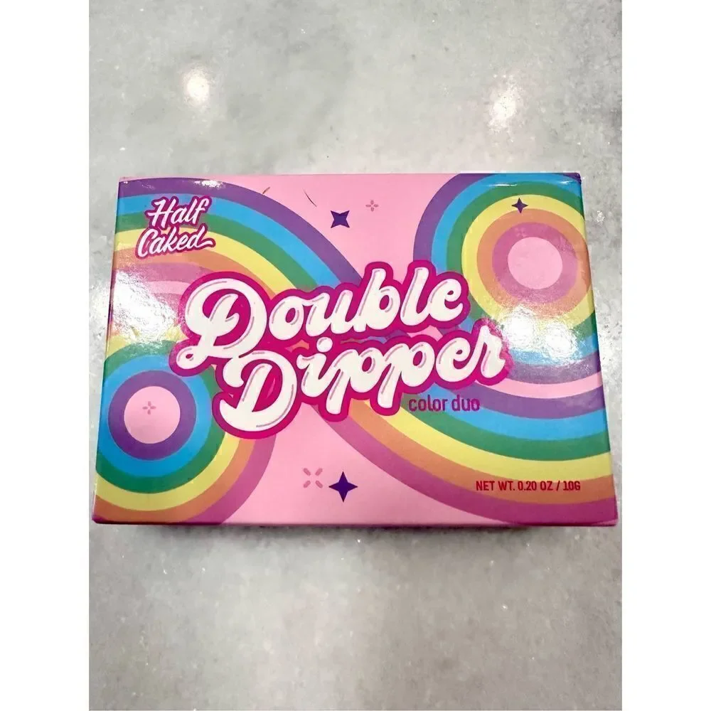 NWT Half-Caked Double Dipper Matte & Shimmer Color Duo Make Up Siesta Key
