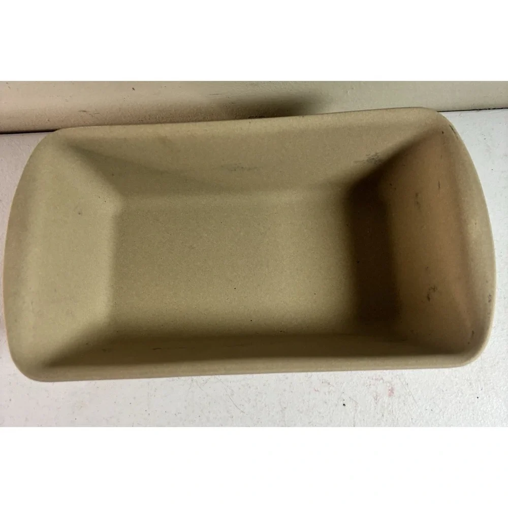 Pampered Chef Stoneware STONE LOAF PAN Unglazed Oven/Broil/Micro NWOT