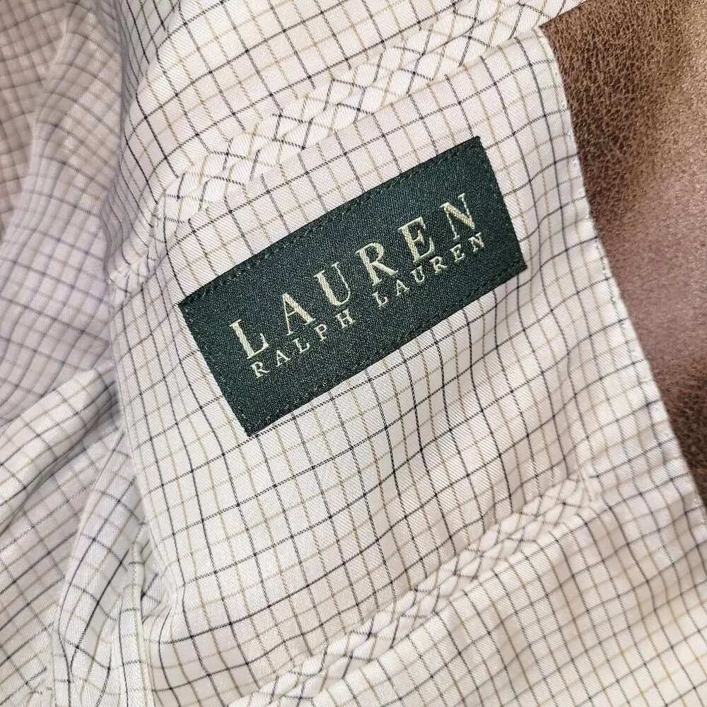 Lauren Ralph Lauren Faux Suede Sport Coat Blazer 46L