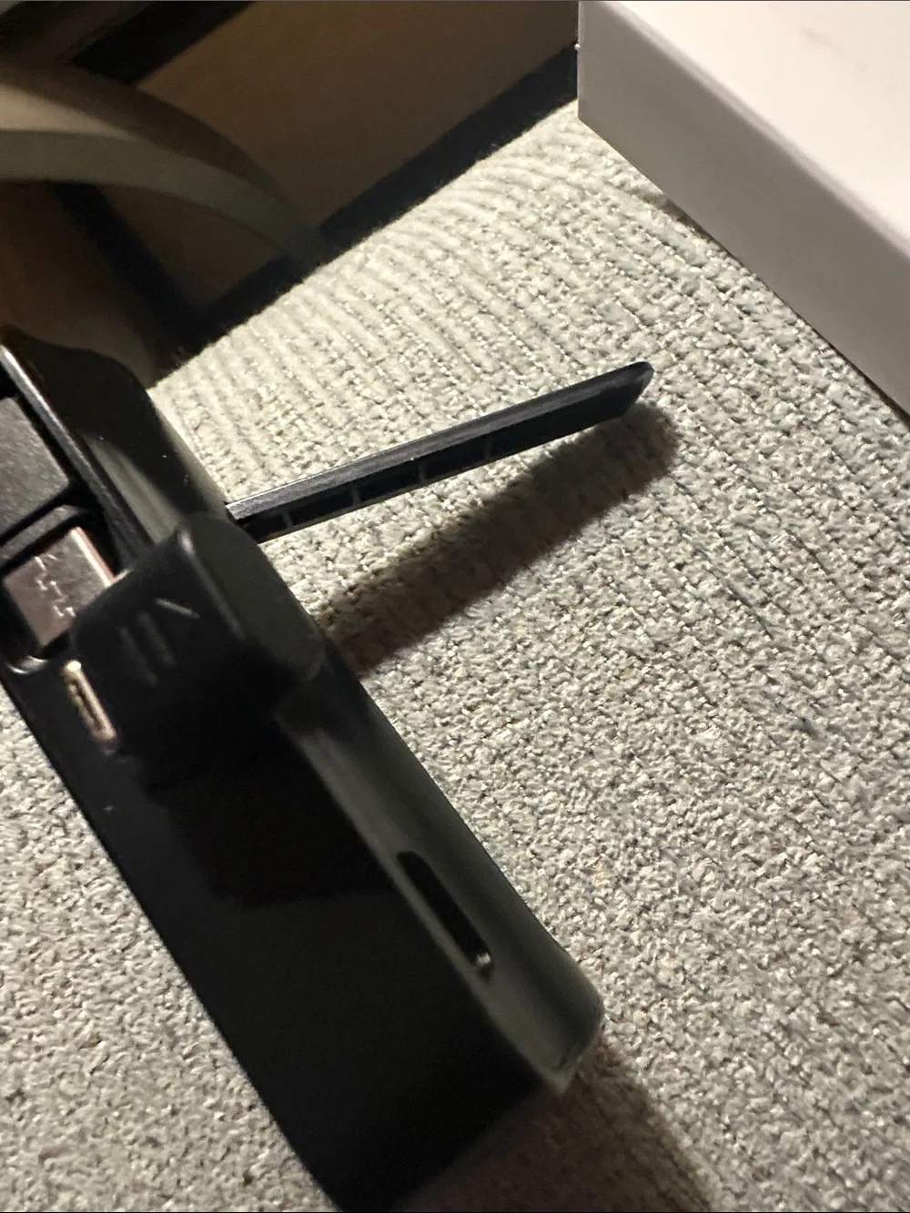 Black Portable USB Charger Power Bank