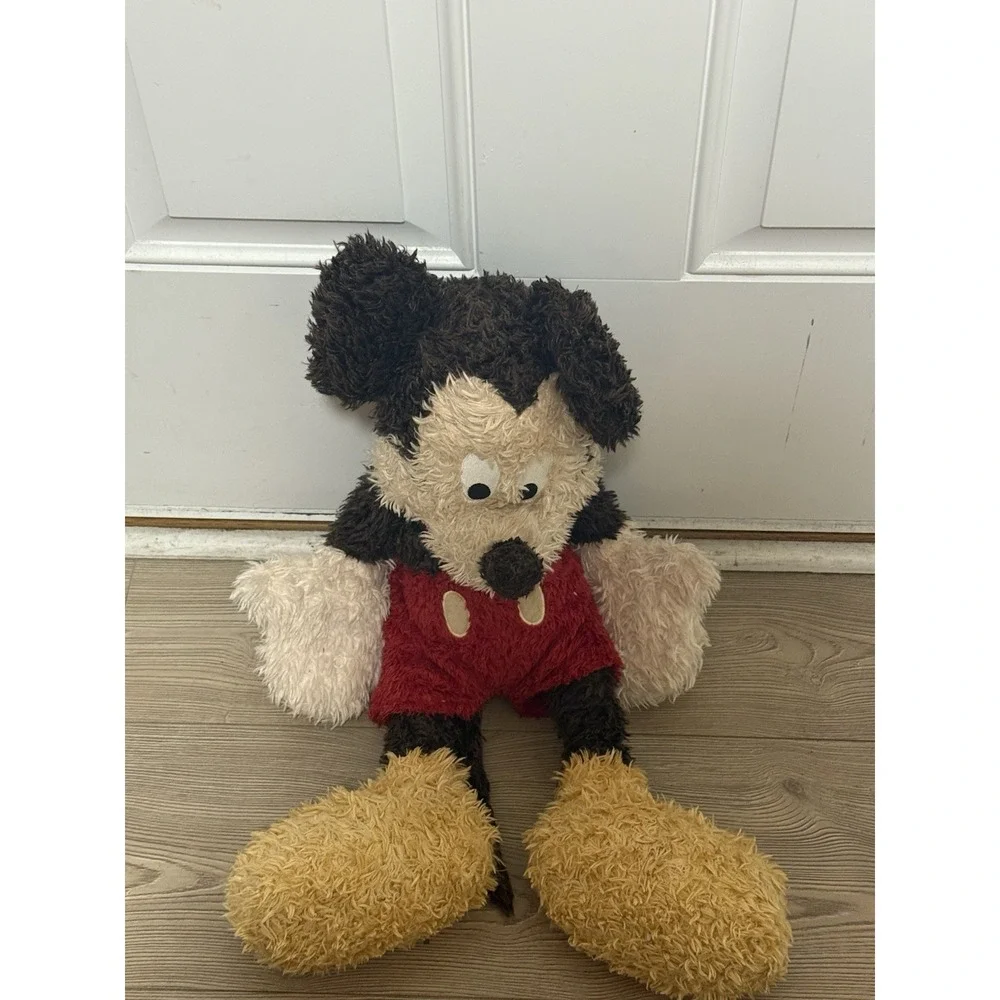 Mickey Mouse Limited‎ Edition Disney Parks Shaggy Fuzzy Floppy 21