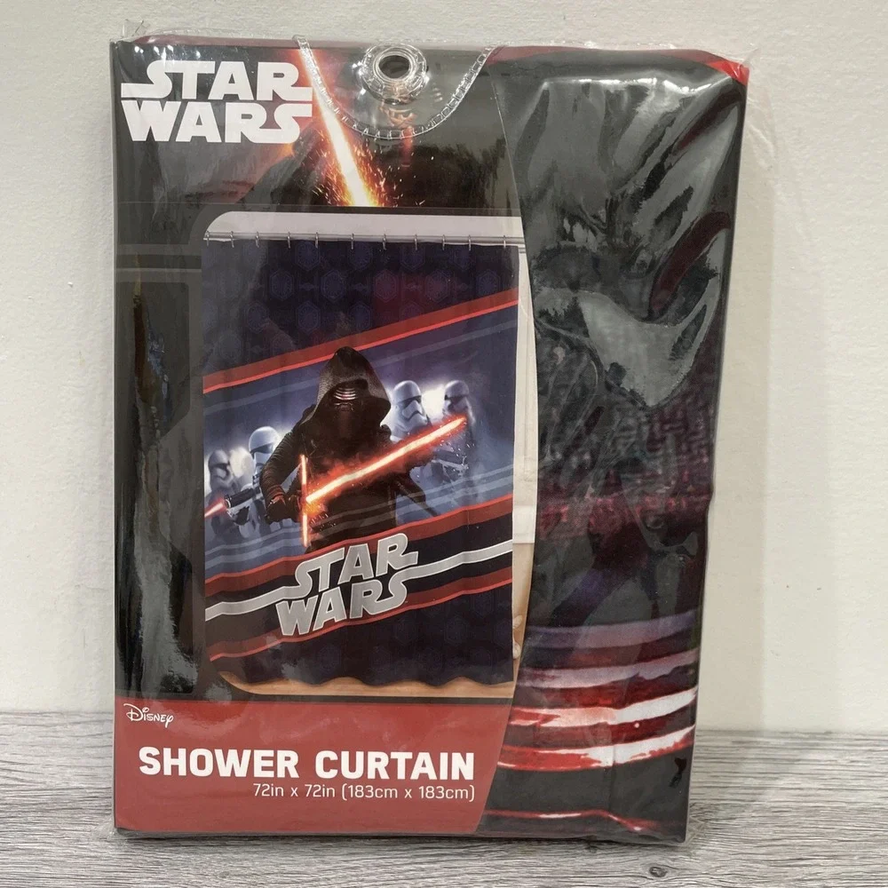 Disney Star Wars shower curtain 72
