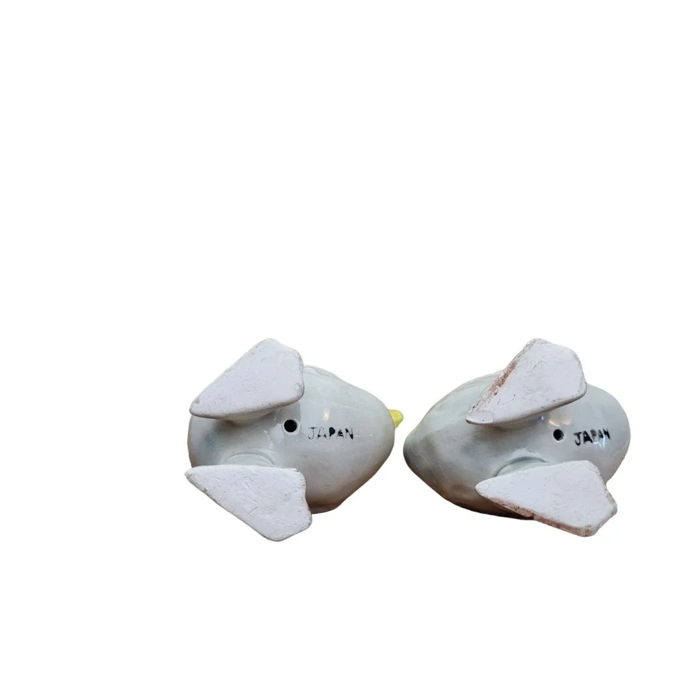 Pair of 2 Vintage Handpainted Duck Figurines‎ Japan 2.5