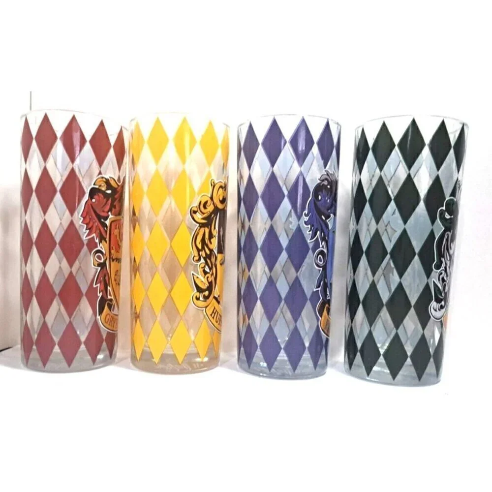Silver Buffalo four glasses
