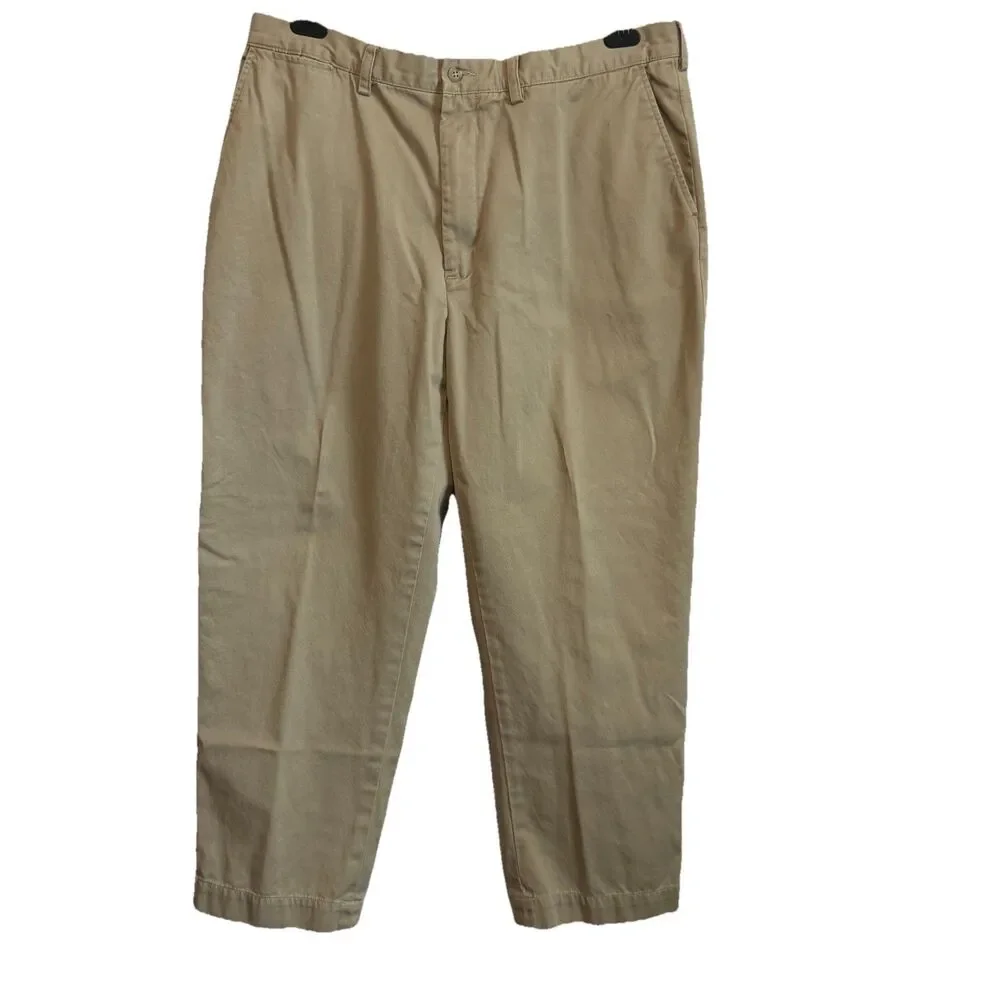 Polo Ralph Lauren Prospect Pant Chino Khaki Tan 100% Cotton 38/29 Classic Twill