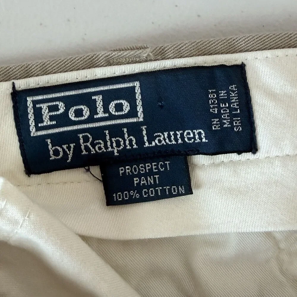 Polo by Ralph Lauren mens construction timeless