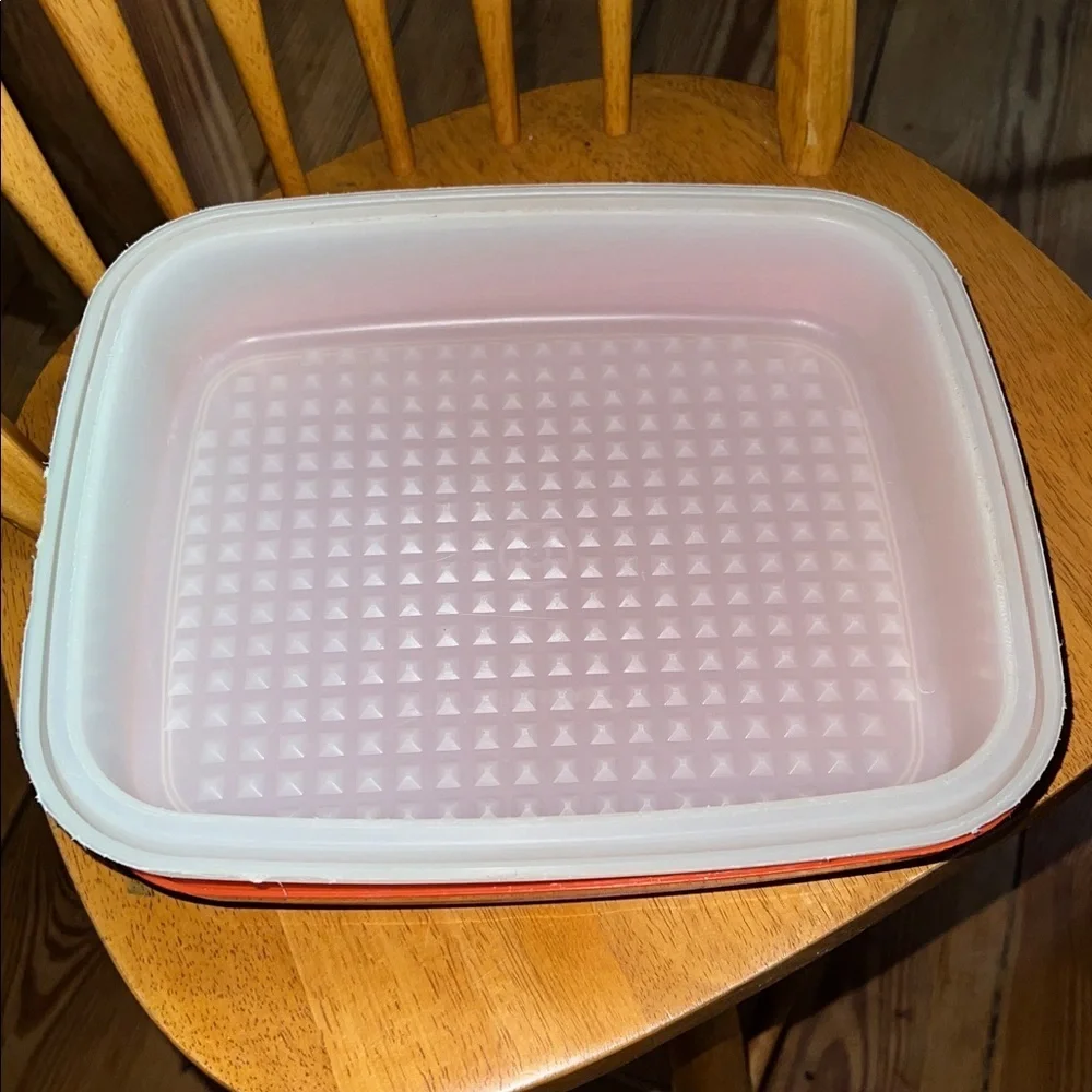 Tupperware durable white