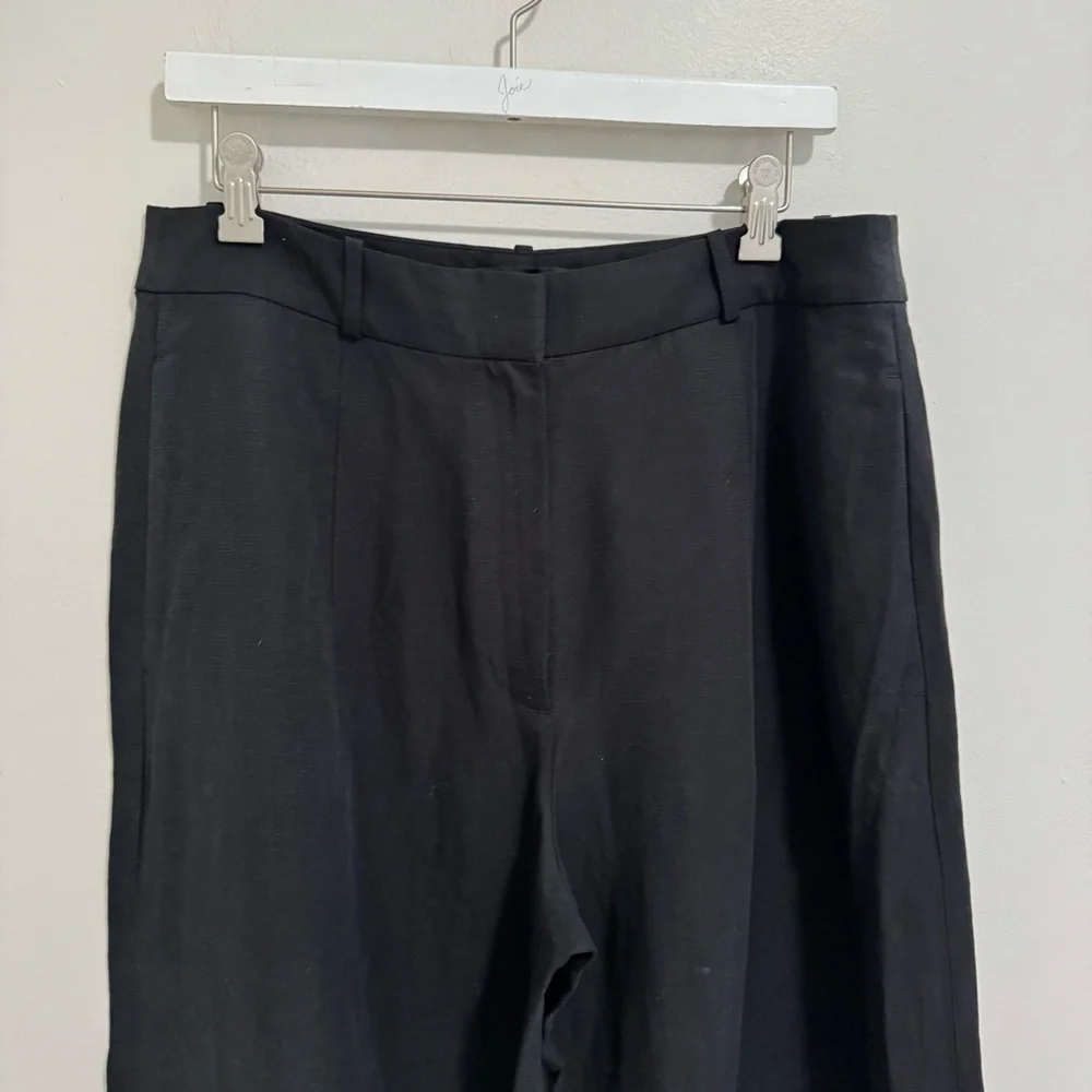 Banana Republic Black Long Straight Leg Trousers