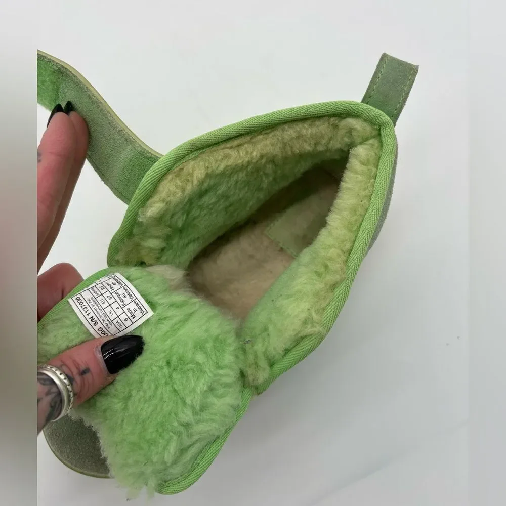 Dirty Green Ugg Booties