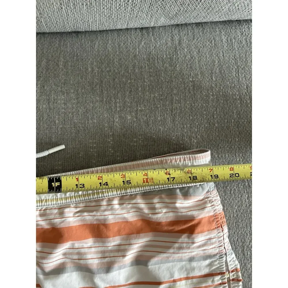 Lacoste Men’s Strip Swim Trunks Shorts Board L Made In France Sailing Club
