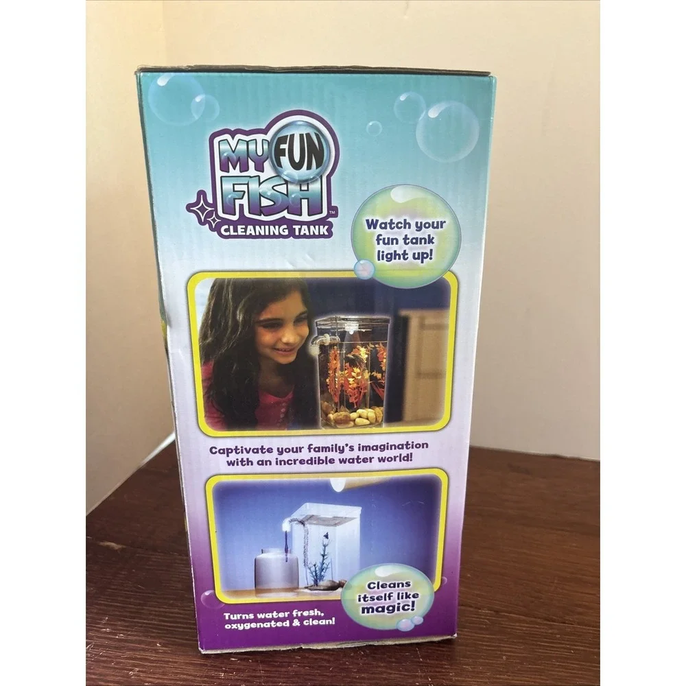 BRAND NEW Fish Tank My Fun Kids Small Aquarium Pet Bowl 