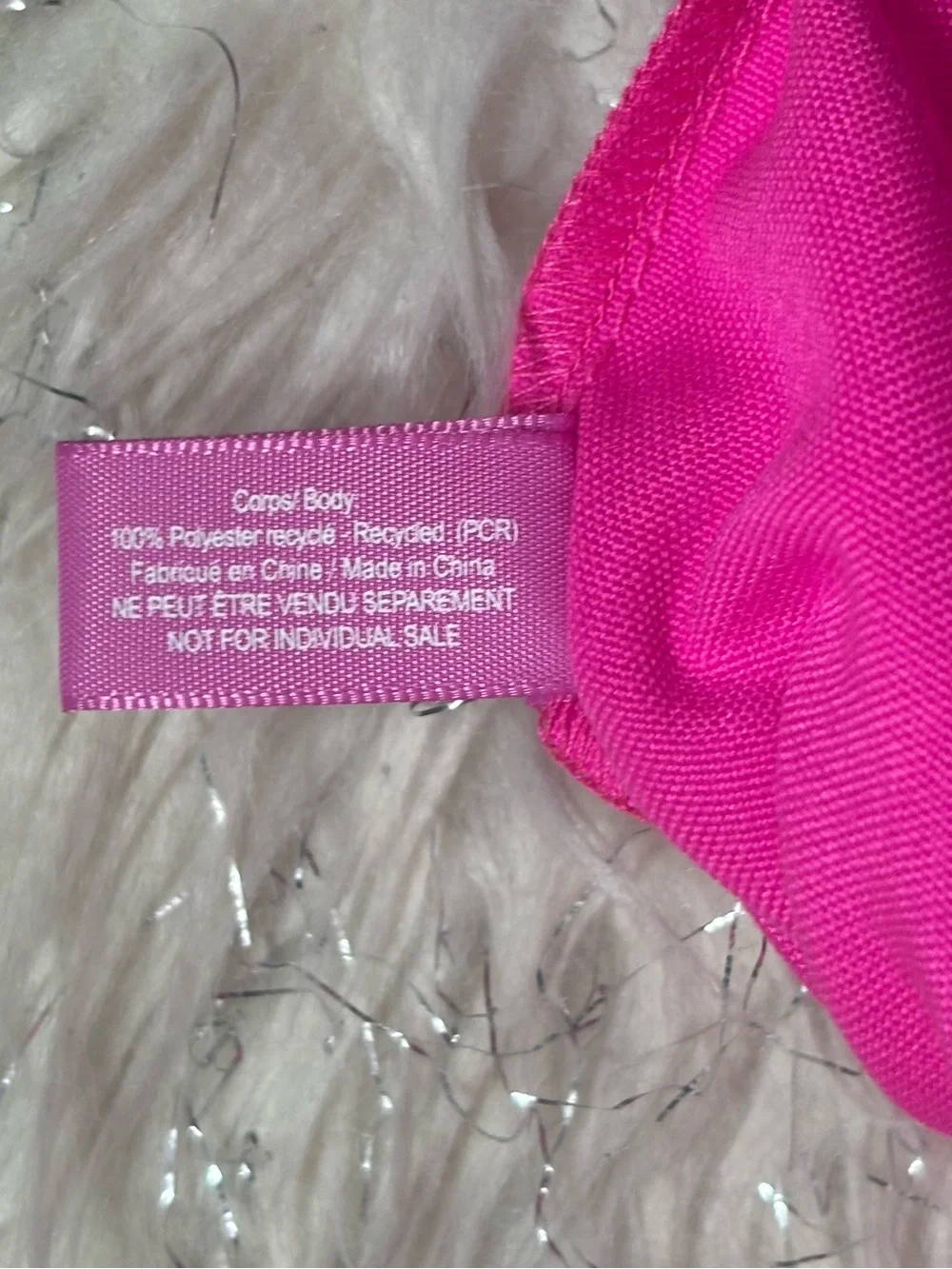 Valentino Hot Pink Logo Tote Bag
