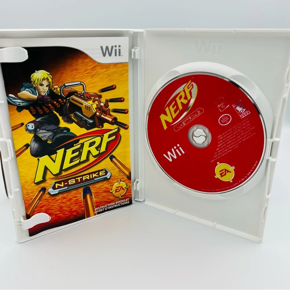 Nintendo game manual strike