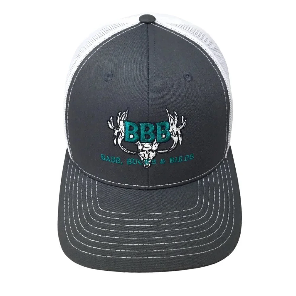 BBB Bass Bucks Birds Richardson Mens Hat Baseball Rack Mesh Snapback Embroidered