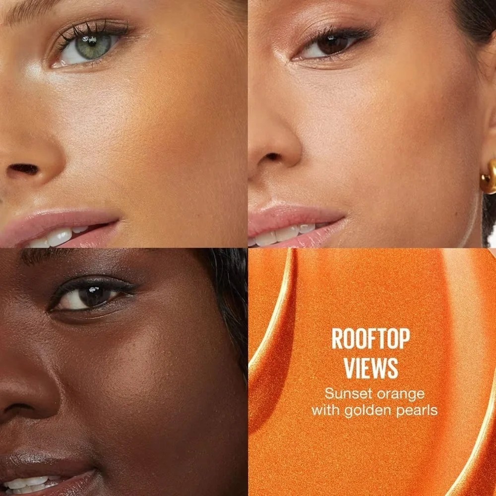 3/$12 Maybelline 07 Rooftop Views Sunkisser Multi Use Liquid Blush