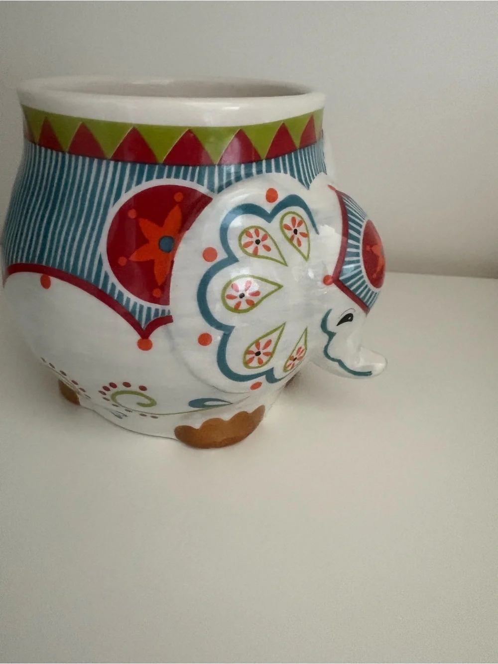 Pier 1 elephant bright wrap